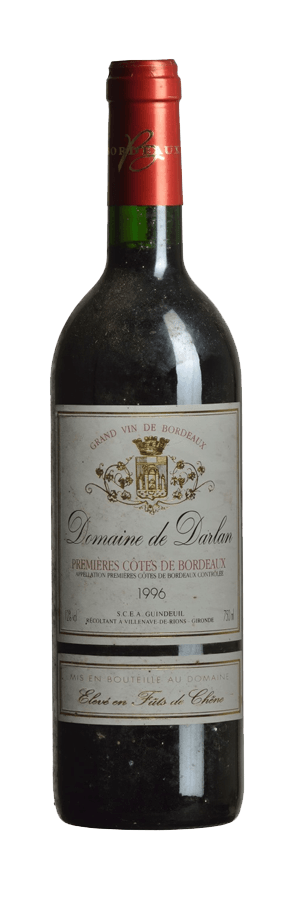vin-guindeuil-domaine-darlan-1996-côtes-bordeaux - vieille-vigne